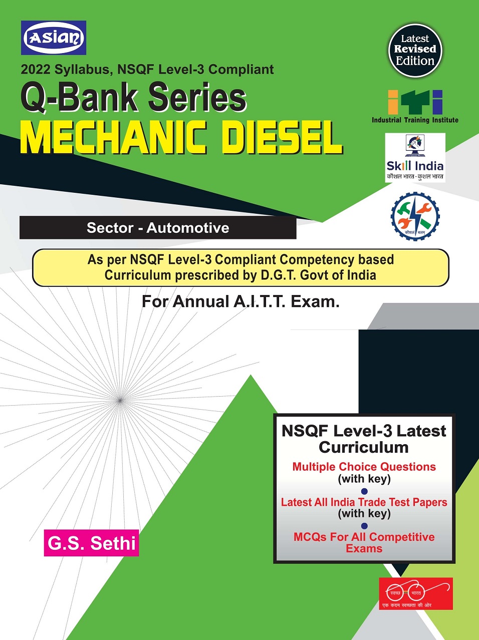 UPTO-DATE Q-BANK  MECH. DIESEL NIMI-DGT PATTERN (NSQF-MODULAR)