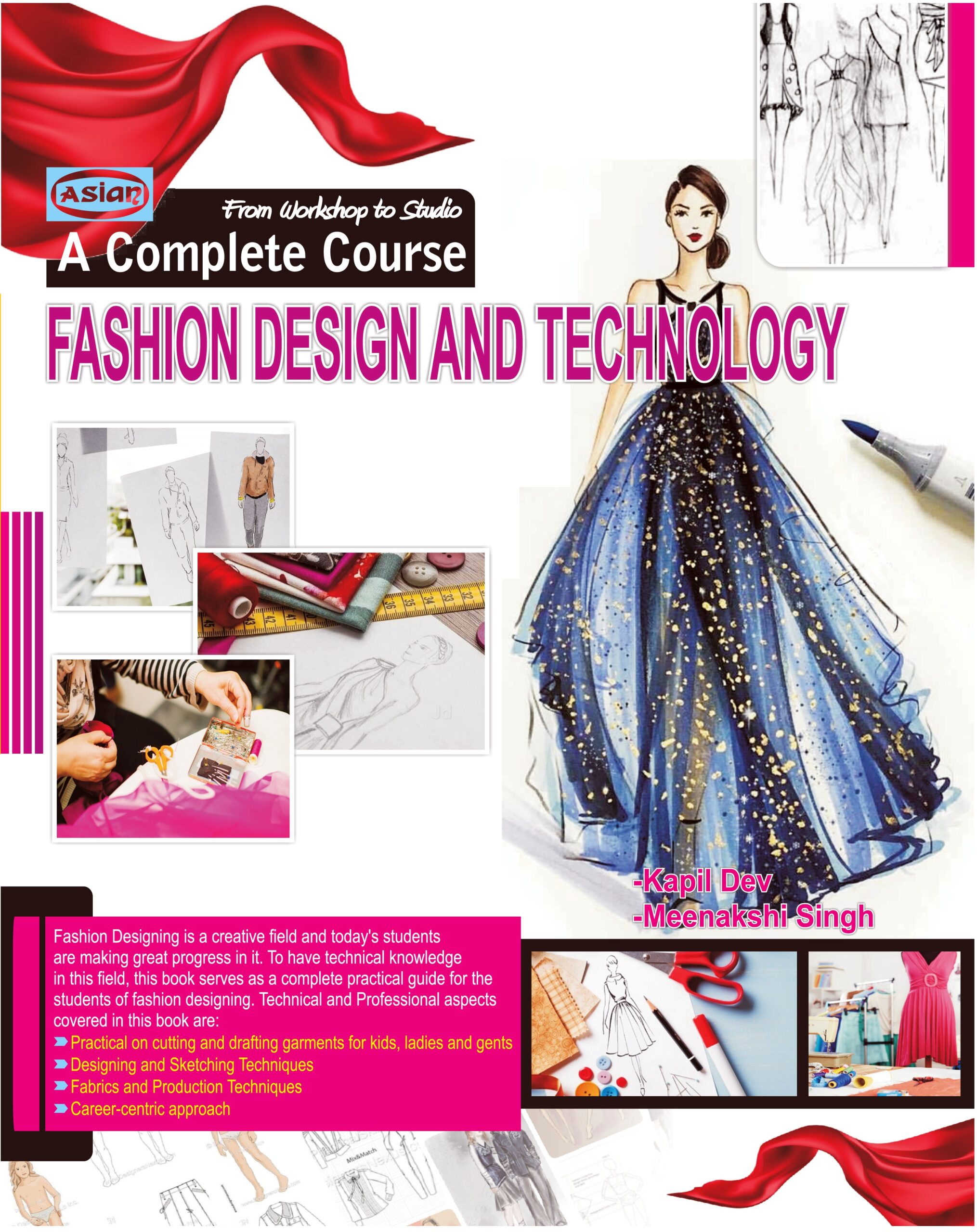 COMPLETE COURSE FASHION DESIGN TECH.