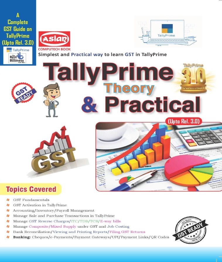 TallyPrime Theory &amp; Practical (Upto Rel. 3.0)